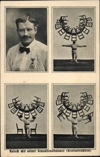 Ak Raisch mit seine Sensationsbalance, Kraftattraktion - 10822597