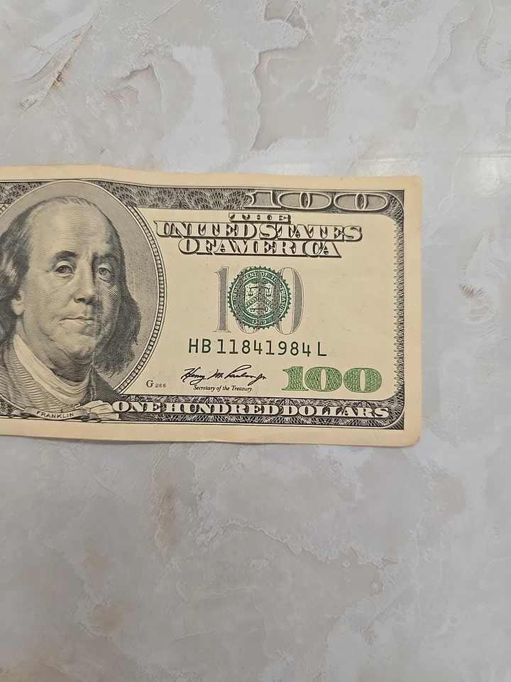 2006 G 100 Dollar Bill - Image 4 of 4