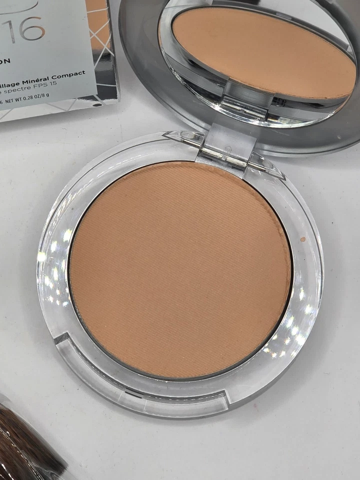 PUR 4 In 1 Pressed Mineral Makeup SPF 15 Powder Foundation BLUSH MEDIUM w/BRUSH! - Image 3 of 3