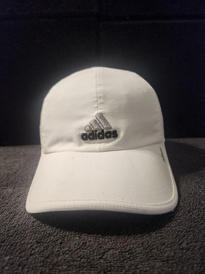 adidas White adizero ClimaCool StrapBack Hook & Loop Hat