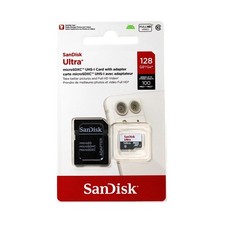 SanDisk Ultra 128GB UHS-I Class 10 MicroSDXC Memory Card Up to 128GB, Black