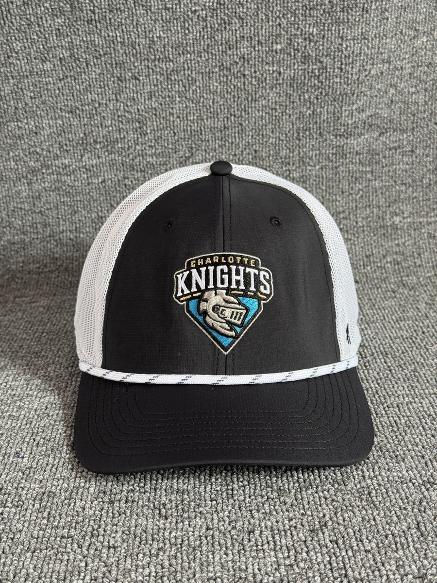 '47 Brand Charlotte Knights Trucker Snapback Black White One Size Hat