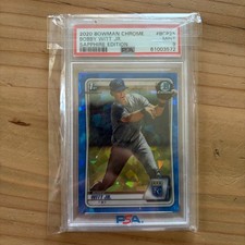 2020 Bowman Chrome Sapphire Edition Baseball Cards - PSA Price Guide