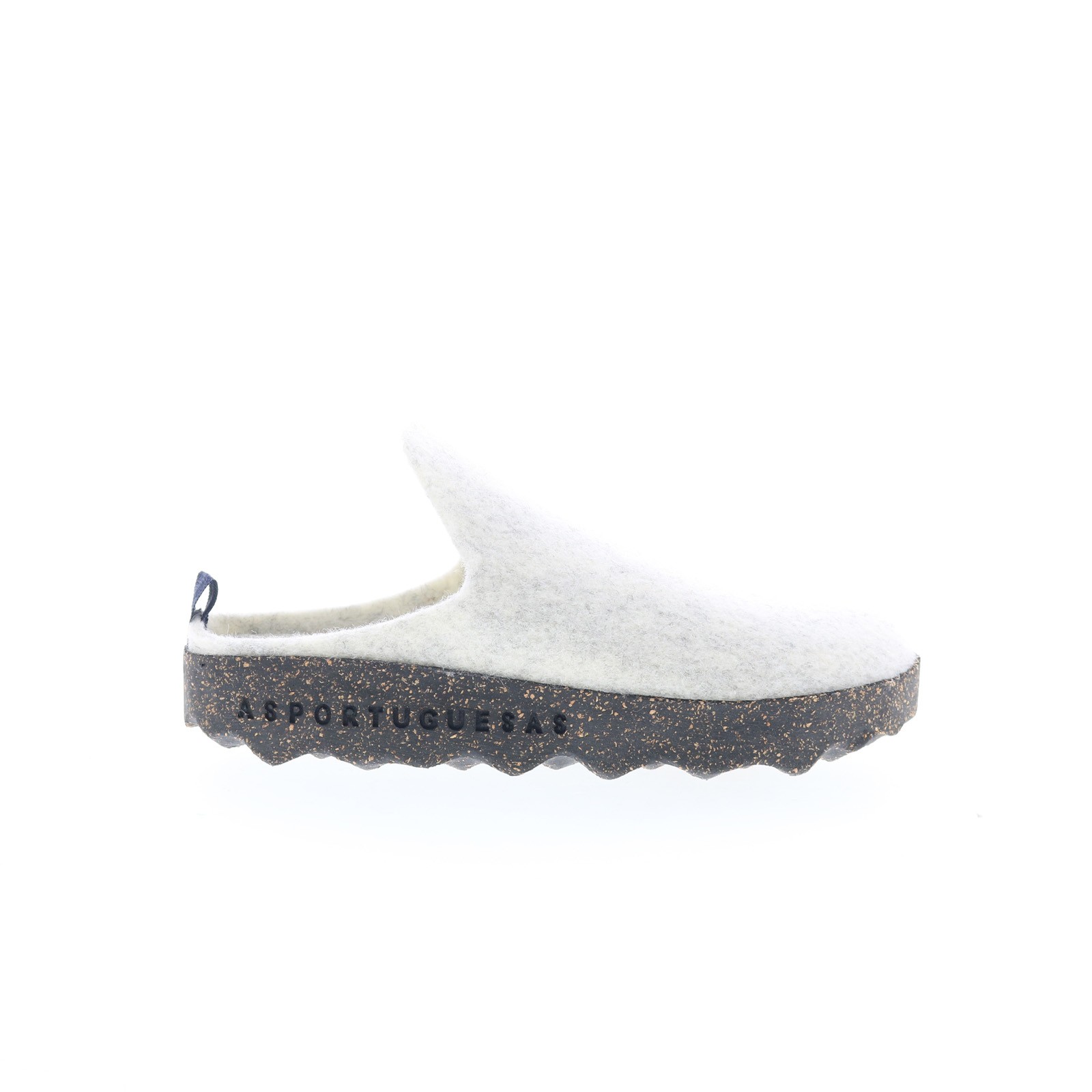 Asportuguesas Come COME023ASP-042 Женские белые слипоны на плоской подошве с сабо 10590₽