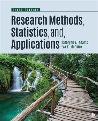 Research Methods, Statistics, and Applications Paperback