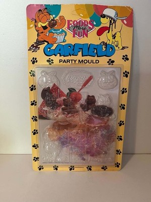 Vintage Garfield Katze Party Form Futter mehr Spaß neu unbenutzt