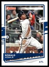 Ronald Acuna Jr. 2020 Donruss #170 Braves MLB READ FREE SHIPPING AutographDen