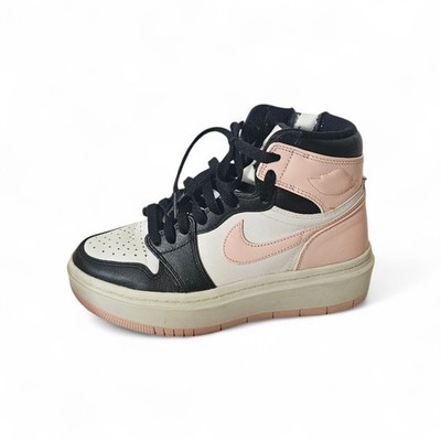 Nike WMNS Air Jordan 1 High Elevate Soft Pink Black White 