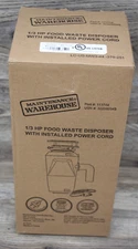 Maintenance Warehouse 113744 Food Waste Disposer 1/3 HP w/Installed Power Cord