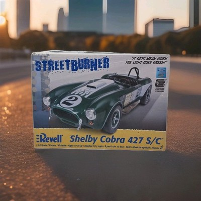 Revell Shelby Cobra 427 S/C  1:24 Car StreetBurner Model Kit 85-2828