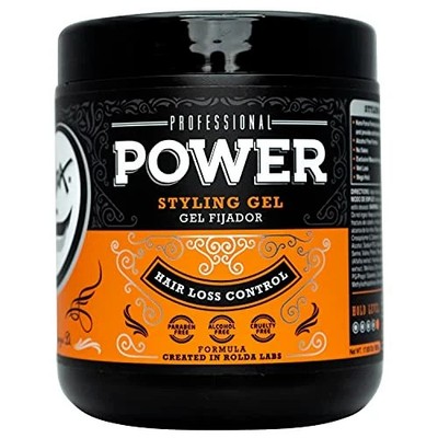 ROLDA Professional Power Styling Gel Alcohol Free Kera-Force Formula 500g 17.6oz