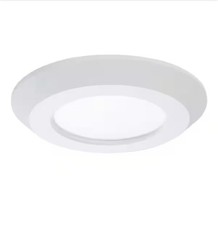 HALO 4 in. White Integrated LED Recessed Trim Downlight CRI 2700K With Junction