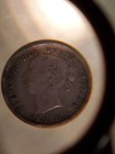 1858 Canada Twenty Cents 20C Silver Coin — photo 4