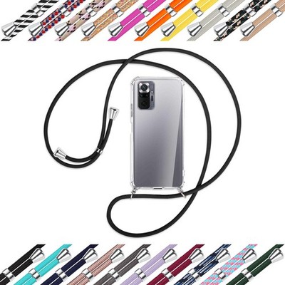 Handykette (S) für Xiaomi Redmi Note 10 Pro, Note 10 Pro Max Umhängehülle + Band
