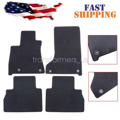 New Floor Mats Carpet Velour Fits 2017-2024 Maserati Levante 4-Doors Waterproof