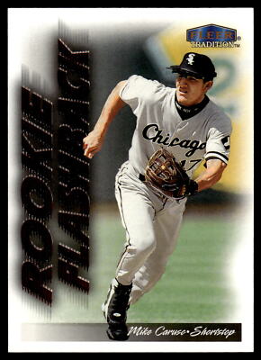 1999 Fleer Tradition #4RF Mike Caruso Rookie Flashback Card