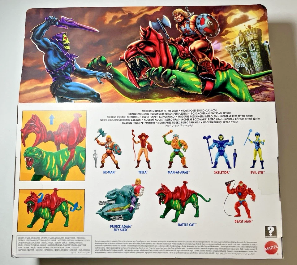 Lote Masters of the Universe Origins * Figuras Battle Cat Nuevas para 2020 21 MOTU Foto 3 de 4