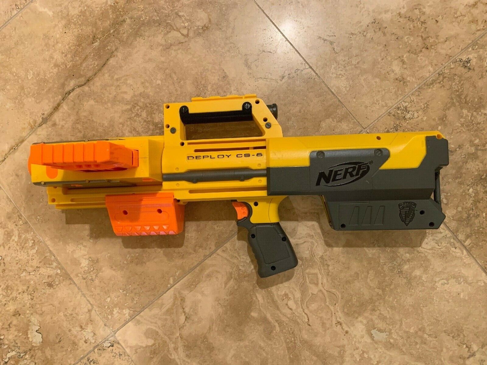 Nerf N-Strike Deploy CS-6 Dart Blaster Gun Tactical Flood Light