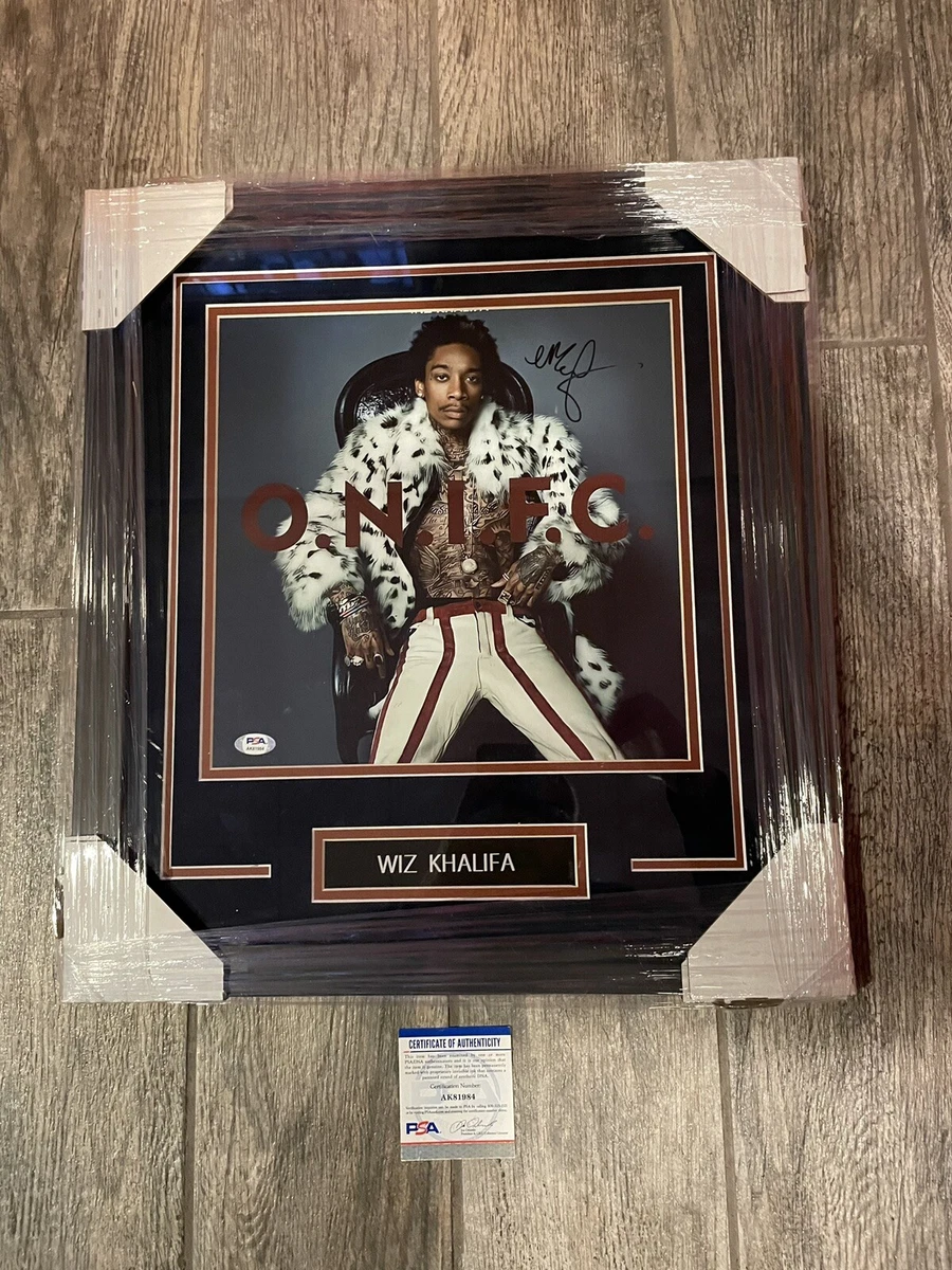 Wiz Khalifa In Original Autographed Rap & Hip Hop Memorabilia for
