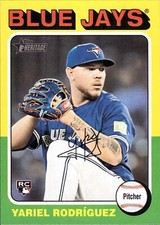 ⚾️ 2024 Topps Heritage HN #550 Yariel Rodriguez (RC) Rookie - Blue Jays