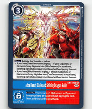 Digimon - Adze Beast Blade and Shining Dragon Bullet - Alternative Being