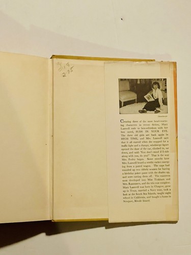 VINTAGE HIGH TIME Mary Lasswell HC 1944 With Frontispiece by George Price - Picture 3 of 18