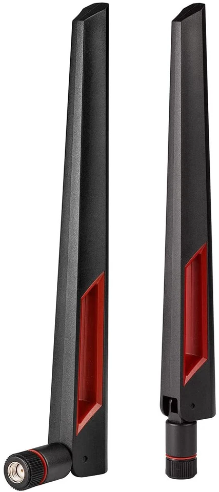 Dual Band WiFi Antenna 2.4GHz 5GHz 5.8GHz RP-SMA/SMA for PC Desktop PCI-E Networ - Bild 2 von 2