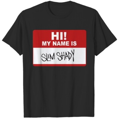 Vintage Style Eminem Shirt, Eminem 1999 Hi My Name Is Slim Shady T-Shirt