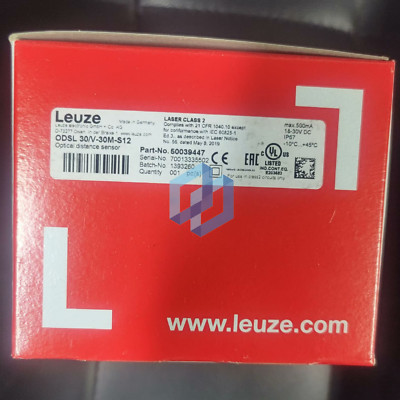 Leuze Laser Distance Sensor ODSL 30/V-30M-S12 50039447 Brand NEW fedex or DHL