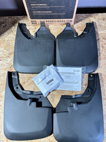 Husky Liners Mud Guards Flaps for 2016-2023 Toyota Tacoma w/ OEM Fender Flares - Picture 2 of 4