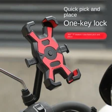 Bicycle Mobile Phone Holder Universal Scooter Motorcycle Cellphone Mount Support