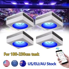 PopBloom Marine LED Aquarium Light Reef Coral Saltwater Fish Tank Lamp 72" 180cm