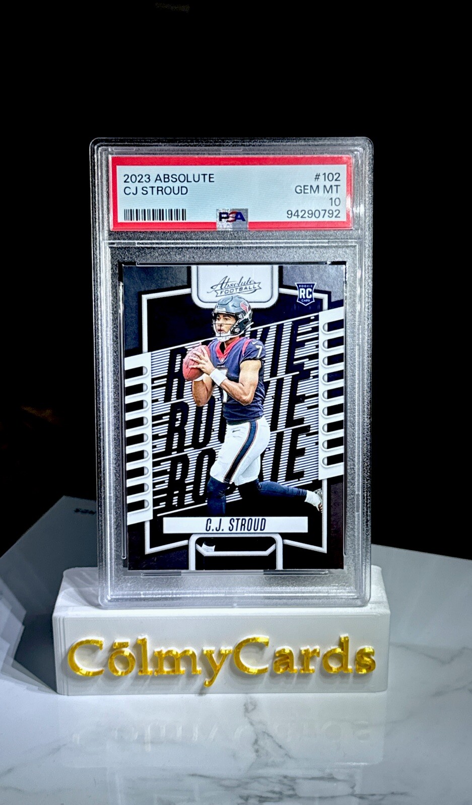 2023 Panini Absolute - Rookie #102 CJ Stroud (RC) Houston Texans PSA 10