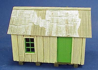 O/On3/On30 LOGGING OR MINING CAMP CABIN STYLE 2 WISEMAN MODEL SERVICES KIT