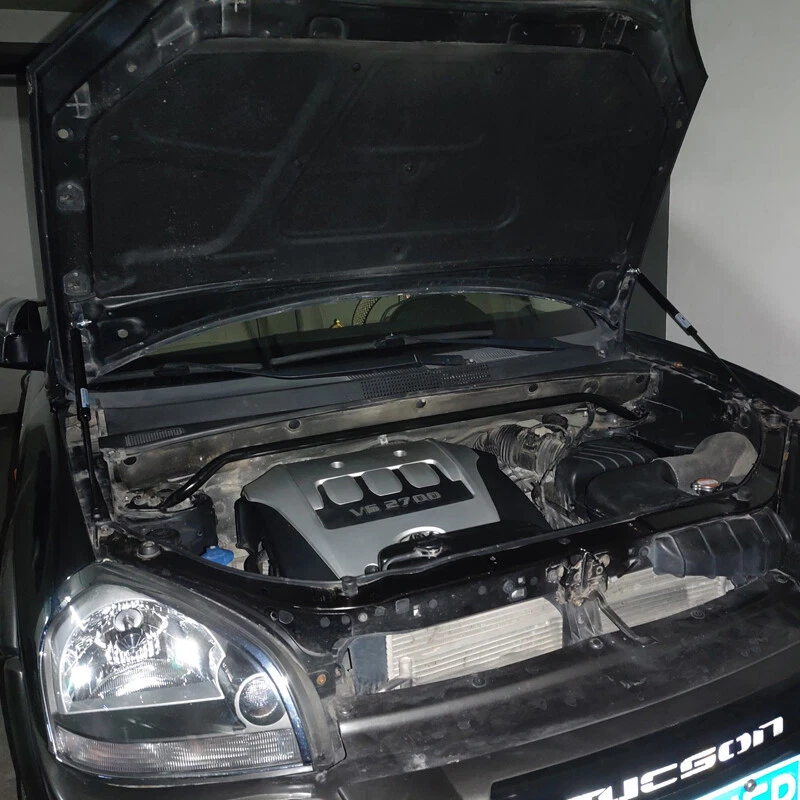 Capô capô elevador apoio de suspensão a gás sem perfuração/soldagem para Hyundai Tucson 2005-2009 - Imagem 2 de 4