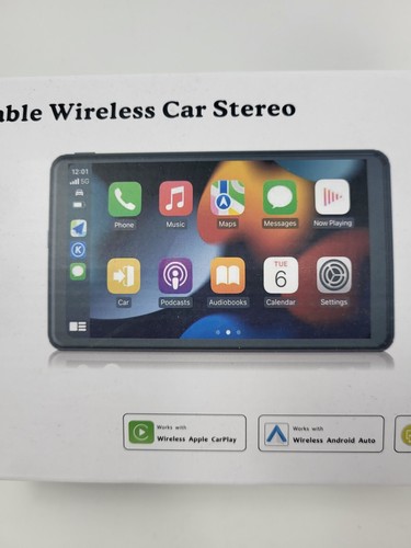 Autoradio Portatile Wireless Carplay Andriod Schermo Auto Mirroring 7" Touchscree - Foto 2 di 7