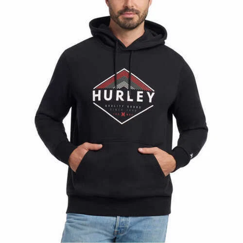 Hurley Men's Fleece Pullover Hoodie - Picture 23 of 81