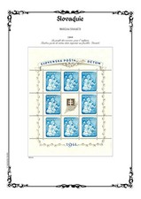 PAGES D'ALBUM - SLOVAQUIE - SLOVAKIA -1939-->1944