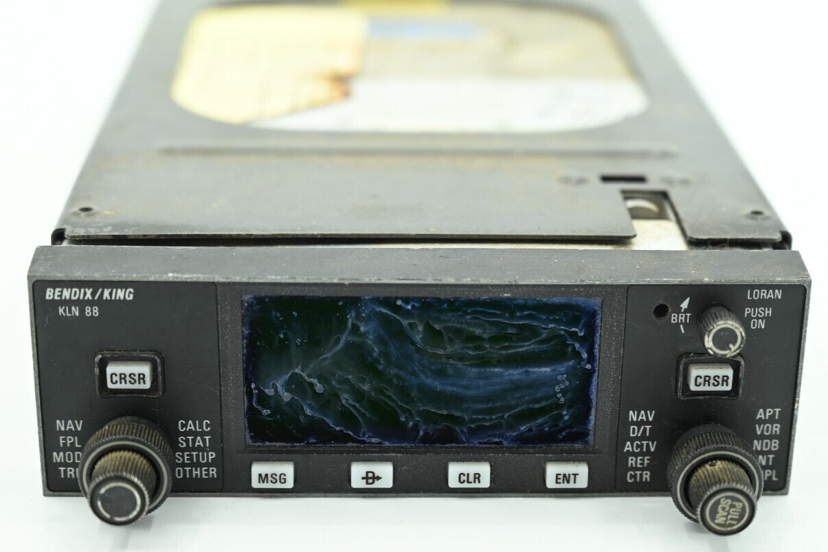 Bendix King KLN-88 Loran-C Navigator with Tray