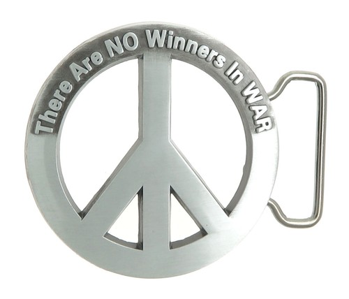 Winners In War Metal Belt Buckle | eBay