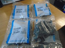 FLEXICON FCL25B CONDUIT CLIPS & LIDS X 40 NEW! FAST FREE POSTAGE! GREAT VALUE! 