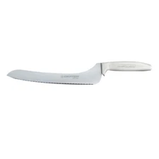 Dexter-Russell Dexsteel Sani Safe Scalloped Offset Slicer Knife 13.5" Overall L