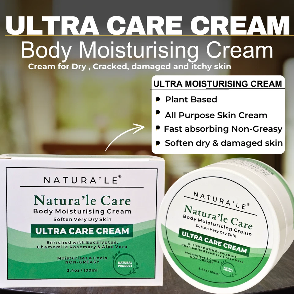 Crema Hidratante Ultra Care Hidratante y Suaviza Piel Seca 100 ml Foto 4 de 4