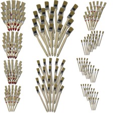 200 tlg Pinselset Malerset Flachpinsel Rundpi...
