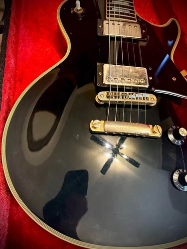 Greco EG-1000 Les Paul Custom Black 1978 Japan Vintage Guitar W/ U-3000 PUs USED