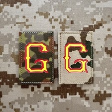 GWA Nextgen Warfighter Fleck G's Patch FLECKTARN TROPENTARN Set
