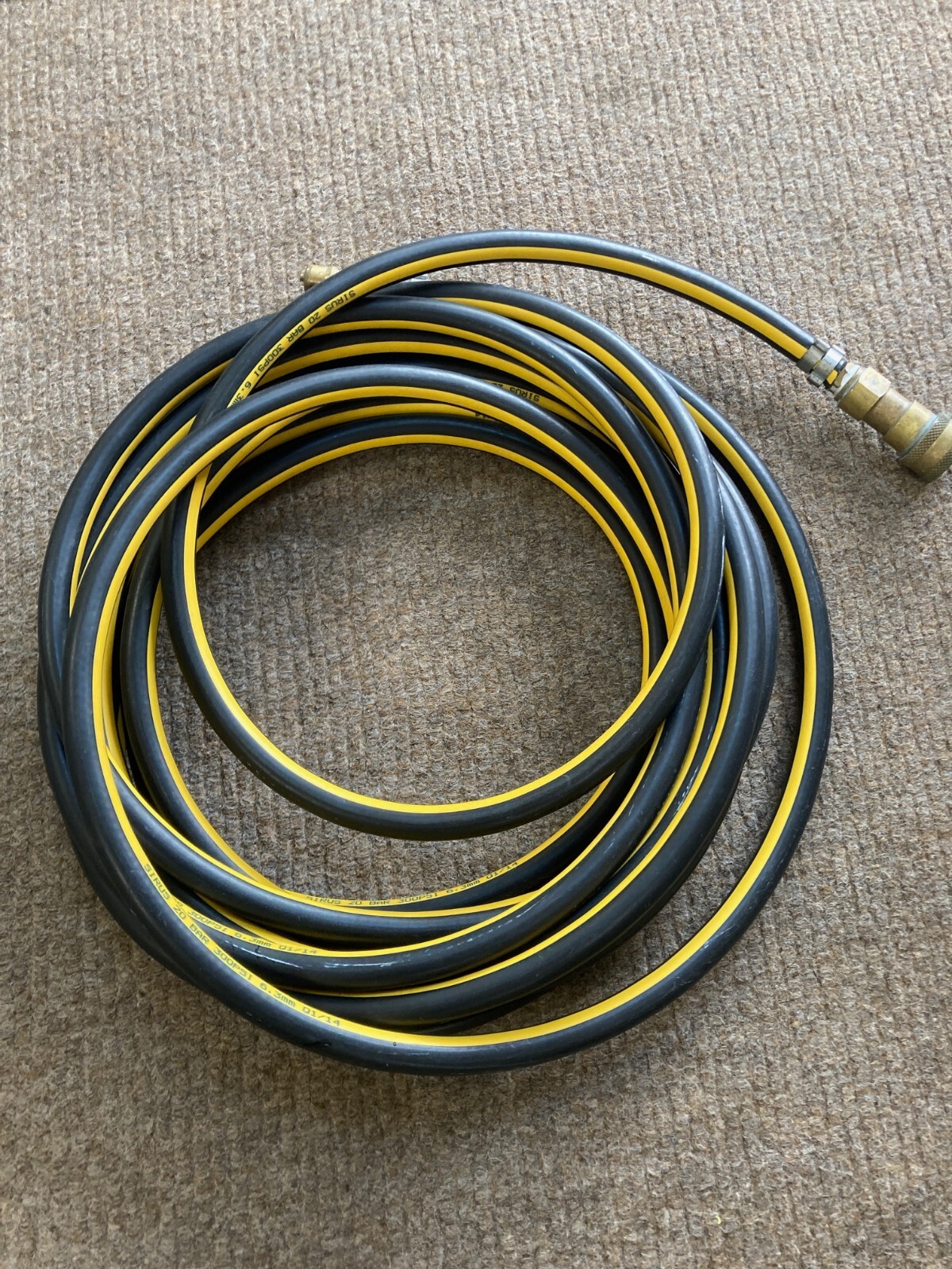 Truckmount Carpet Cleaning Machine Solution Hose 3000psi 1/4