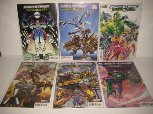 Mech Strike Monster Hunters 1-5 Complete 2022 Variant Set