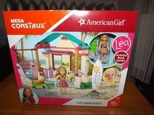 mega construx american girl lea's beach hut