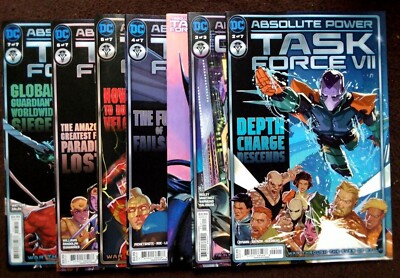 ABSOLUTE POWER TASK FORCE VII 7 #2-7 DC COMIC SERIES PICK CHOOSE YOUR COMIC